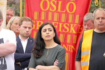 Hadia Tajik: Arbetsministern som står på fackets sida Hadia Tajik: Arbetsministern som står på fackets sida