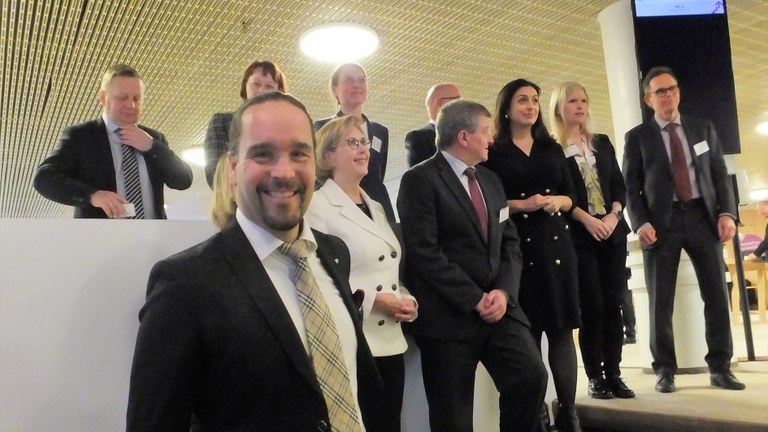 Fredrik Karlström arbetar hårt för att Åland ska bli mer diversifierat Fredrik Karlström arbetar hårt för att Åland ska bli mer diversifierat