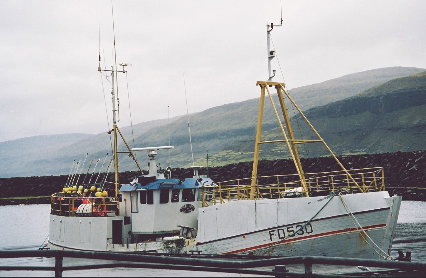Färöarna fiskebåt
