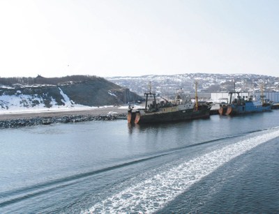 Kirkenes innseiling Kirkenes innseiling