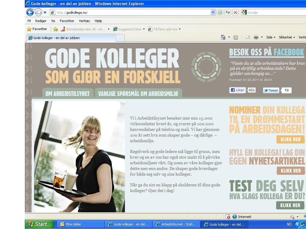 Arbeidstilsynets kampanje