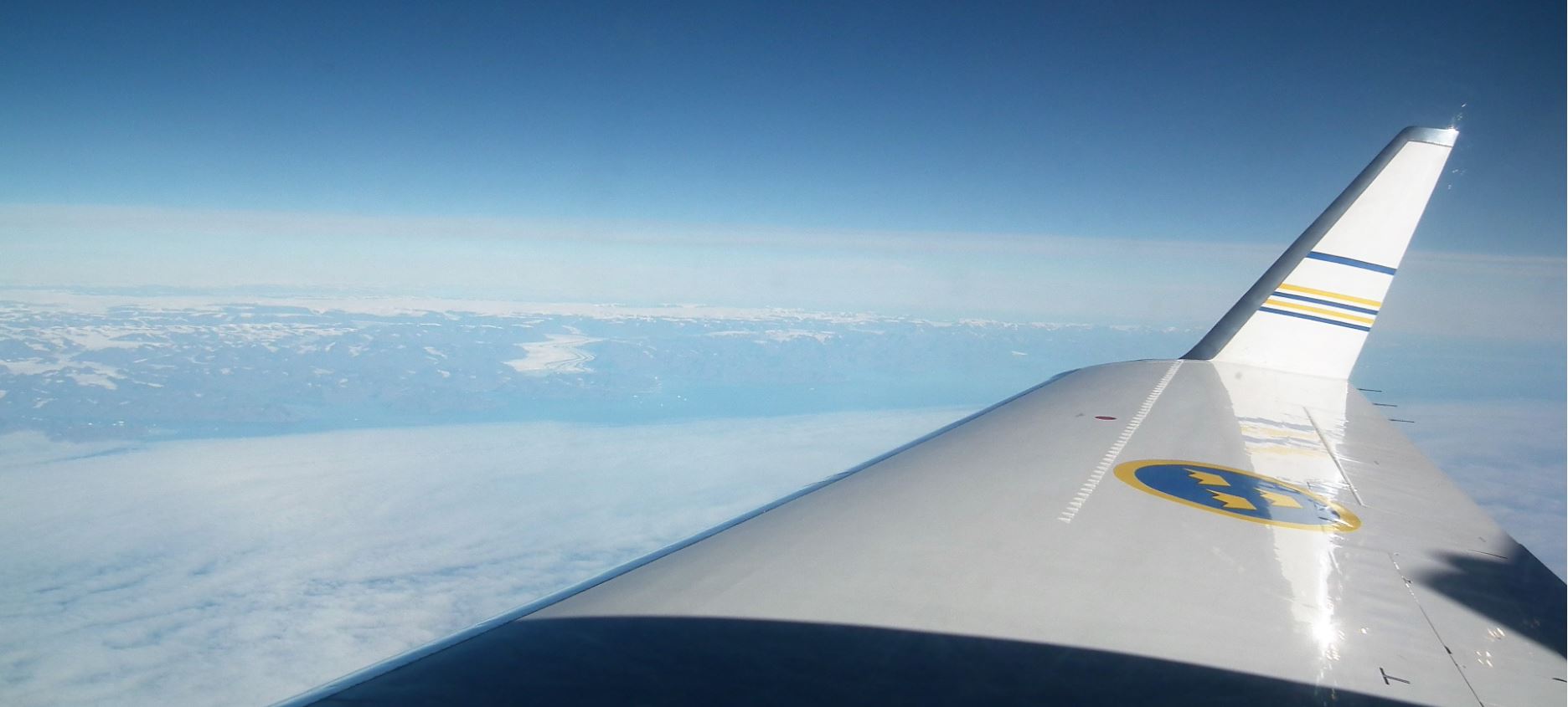 Flygbild Grönland