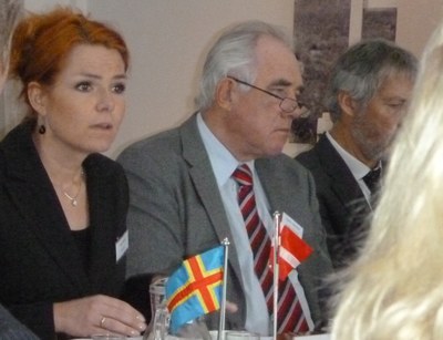 Inger Støjberg leder møtet Inger Støjberg leder møtet