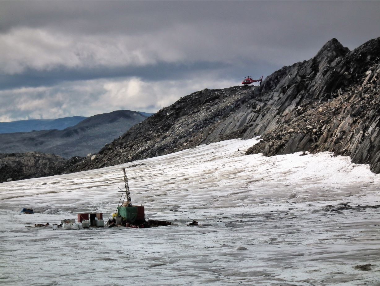 Drilling site Grönland