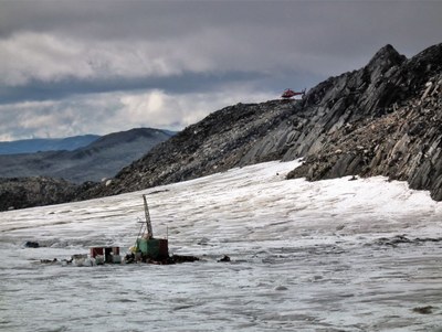 Drilling site Grönland