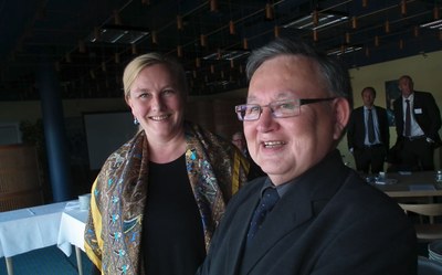 Ewa Fröling med grönländsk minister