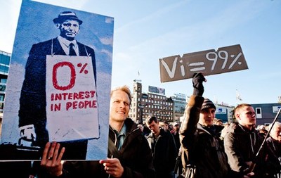 Occupy demonstrasjon i København 2 Occupy demonstrasjon i København 2