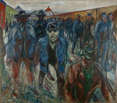 Arbeider på hemvei Munch