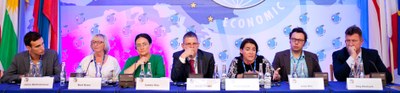 Economic forum Panel om ungdomsledigheten