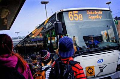 Busstrafik i Helsingfors