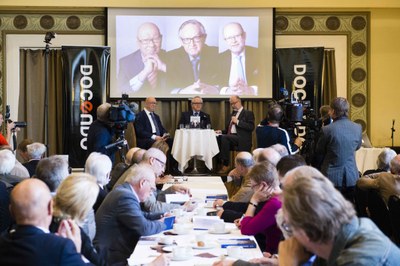Martti Ahtisaari preskonferens