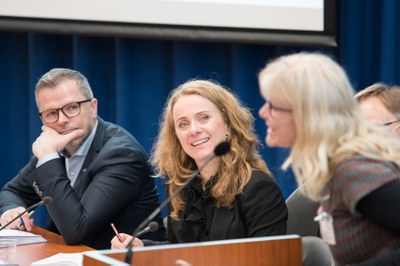 Anniken Hauglie på konferanse om sosialt entrepernørskap
