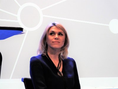 Estlands entreprenörsminister Urve Palo 1