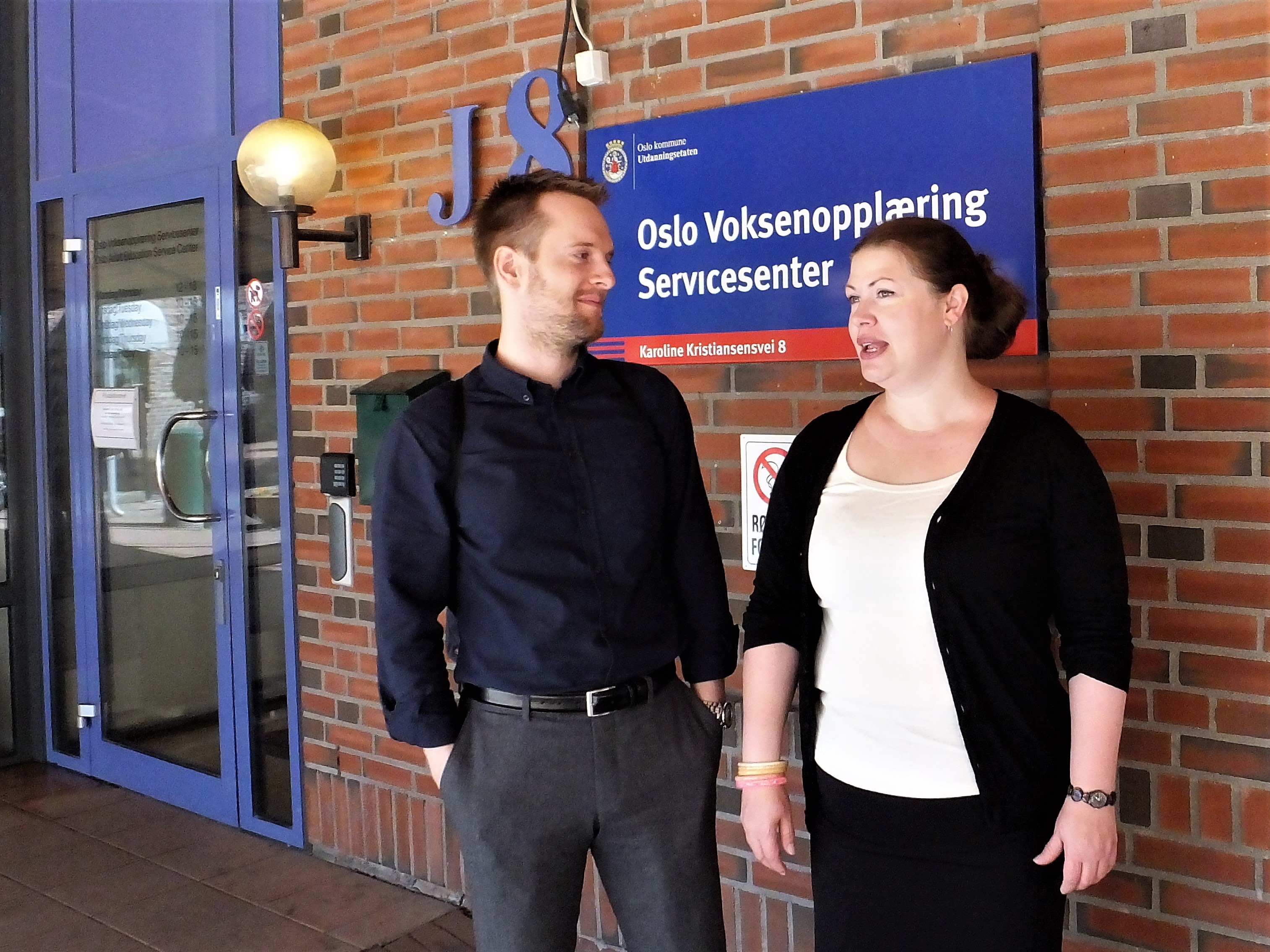Jonas Sønnesyn och Helene Fredriksen