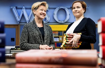 Margita Klemetti och Kati Lampela