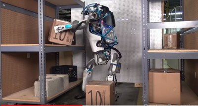 Robot som arbetar