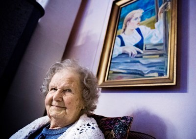 Vappu Berggren 100 år 1