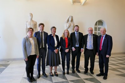 Gruppfoto arbetslivsministrarna