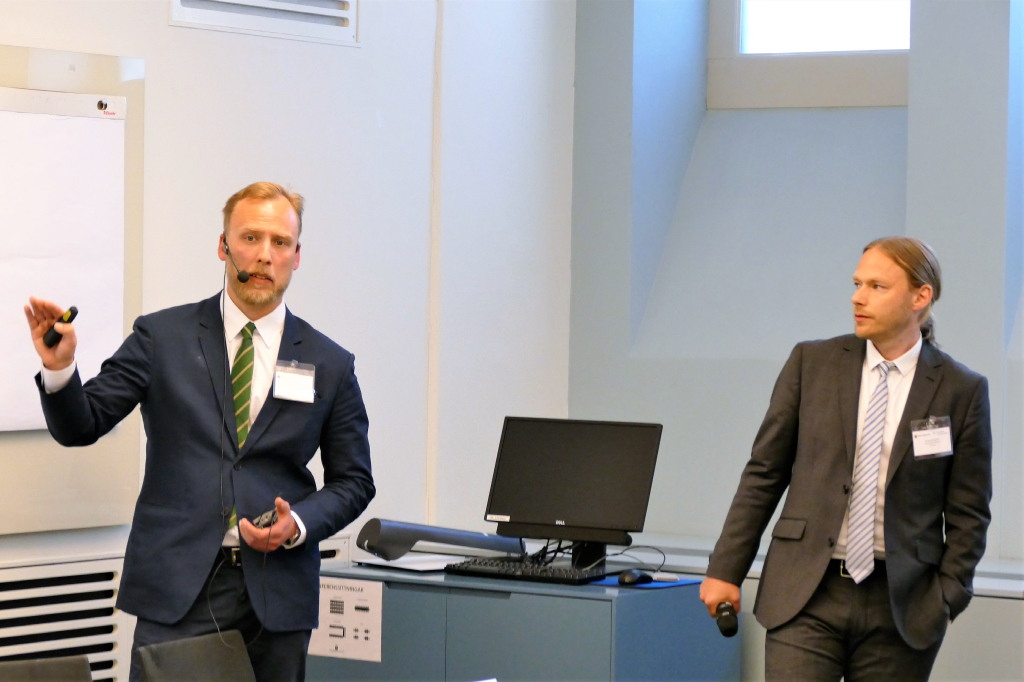 Jonas Södergren och Andreas Granström på JobTech