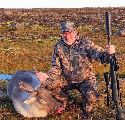 Gissur Pétursson med ren