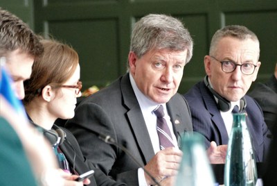 Guy Ryder på arbetsministermötet
