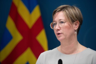 Katrin Sjögren vice lantråd Åland