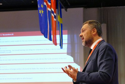 Luca Visentini i Malmö