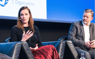 Sonja Ýr Þorbergsdóttir och Þorsteinn Víglundsson 