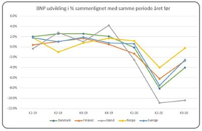 BNP udvikling