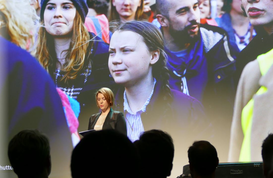 Christina Bu och Greta Thunberg