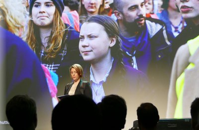 Christina Bu och Greta Thunberg