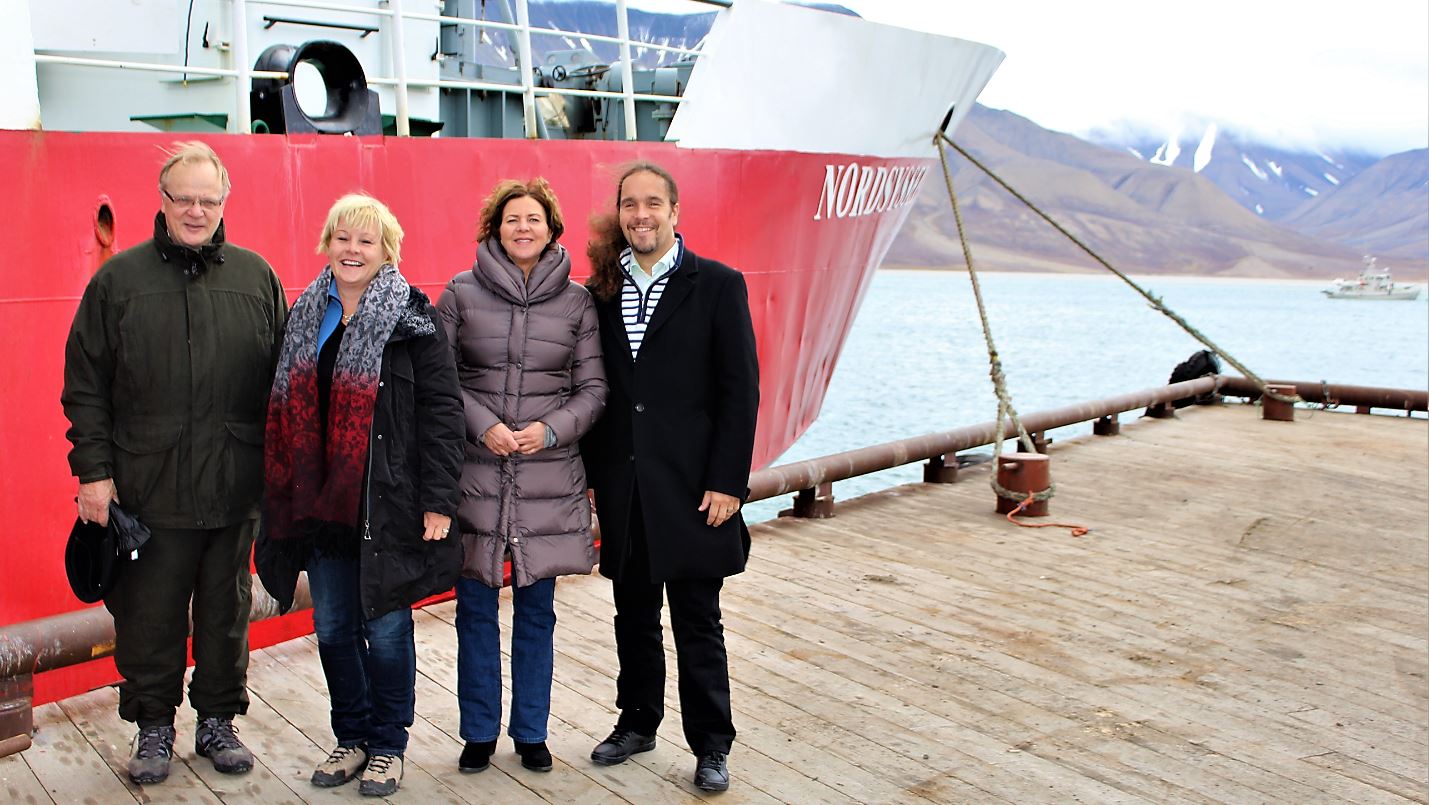 Fredrik Karlström på Svalbard