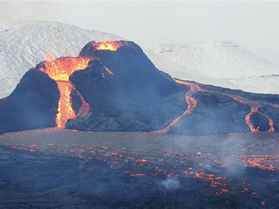 Geldingadalir på Reykjanes