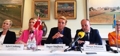 Inger Støjberg på nordiskt möte