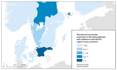 Karta gränspendlare