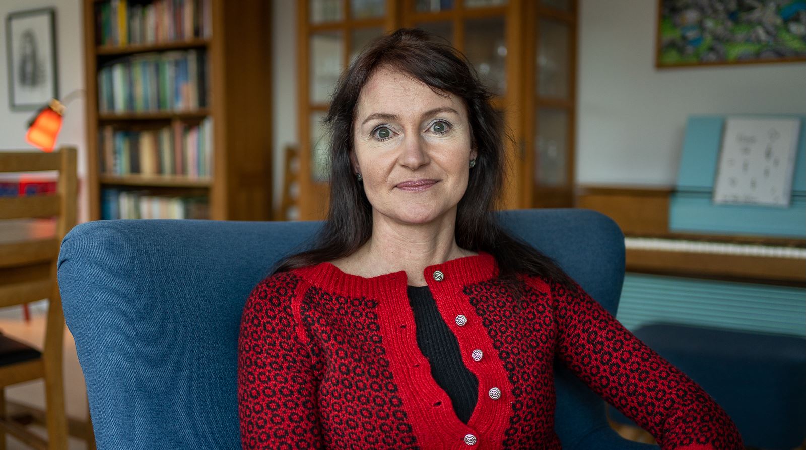 Kristina Háfoss närbild