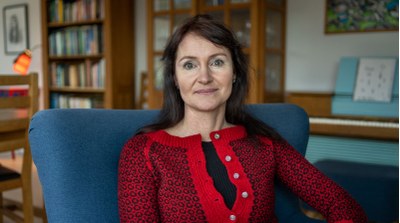 Kristina Háfoss närbild