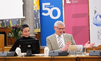 Natuk Lund Olsen och Harry Jansson