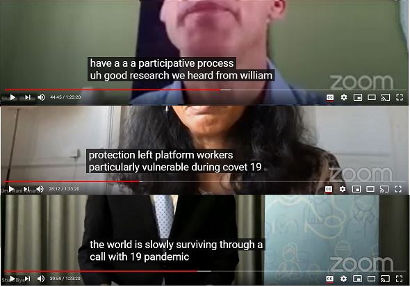 Transkription YouTube