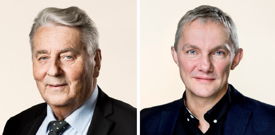 Edmund Joensen og Sjurdur Skaale, folketingsmedlemmer fra Førøerne