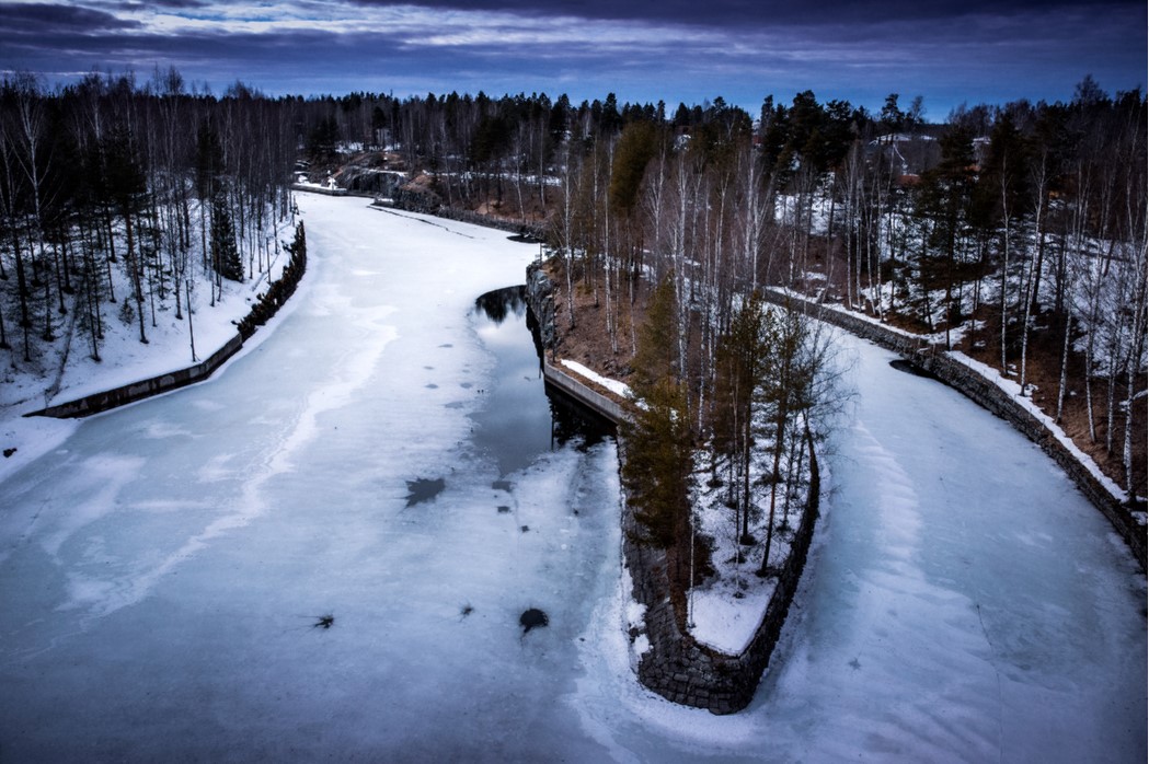 Kanalen ovanifrån