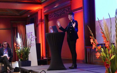 Kristin Hafoss på NFS kongress
