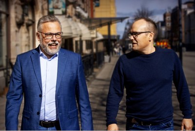 Viktor Kåreborn och Björn Markinhuhta