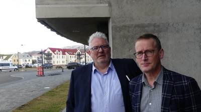 Grétar Thór Eythórsson och Hjalti Jóhannesson 