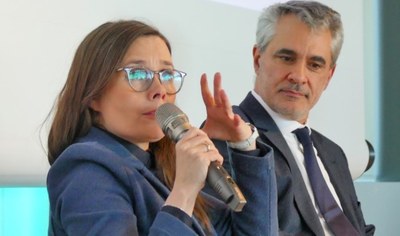 Katrin Jakobsdottir och Stefano Scarpetta