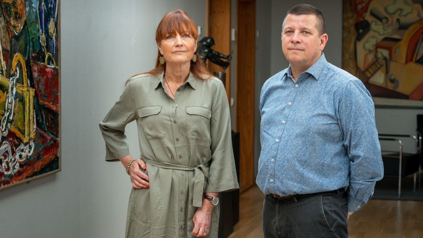 Marie Nilsson och Veli-Pekka Säikkälä