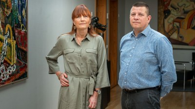 Marie Nilsson och Veli-Pekka Säikkälä