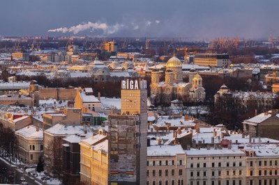 Riga på vintern