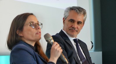 Stefano Scarpetta med Katrín