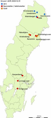 Mines in Sweden Mines in Sweden